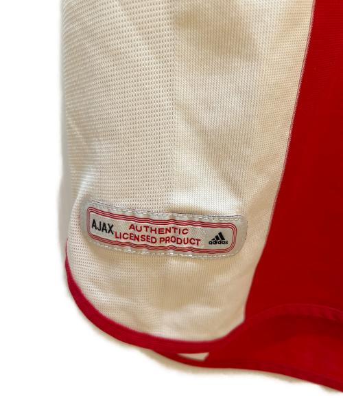 adidas（アディダス）adidas (アディダス) AJAX (アヤックス) ゲームシャツ レッド サイズ:XXOの古着・服飾アイテム