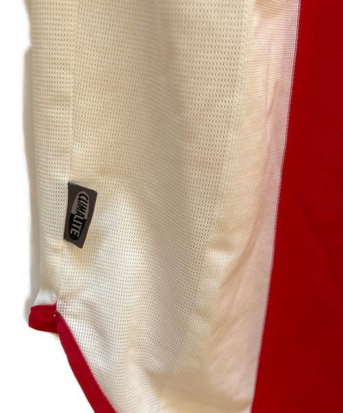 adidas（アディダス）adidas (アディダス) AJAX (アヤックス) ゲームシャツ レッド サイズ:XXOの古着・服飾アイテム