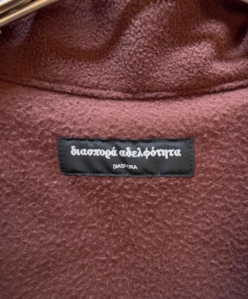 Diaspora Skateboards（ディアスポラスケートボードズ）Diaspora skateboards (ディアスポラスケートボードズ) フリースジャケット ブラウン サイズ:XLの古着・服飾アイテム