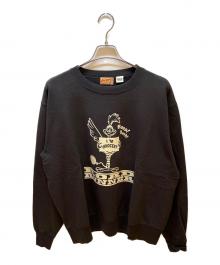 cheswick×LOONEY TUNES（チェスウィック×ルーニーチューンズ）の古着「クルーネックスウェット」｜ブラック