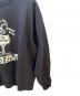 中古・古着 cheswick (チェスウィック) LOONEY TUNES (ルーニーチューンズ) クルーネックスウェット ブラック サイズ:XL：8000円