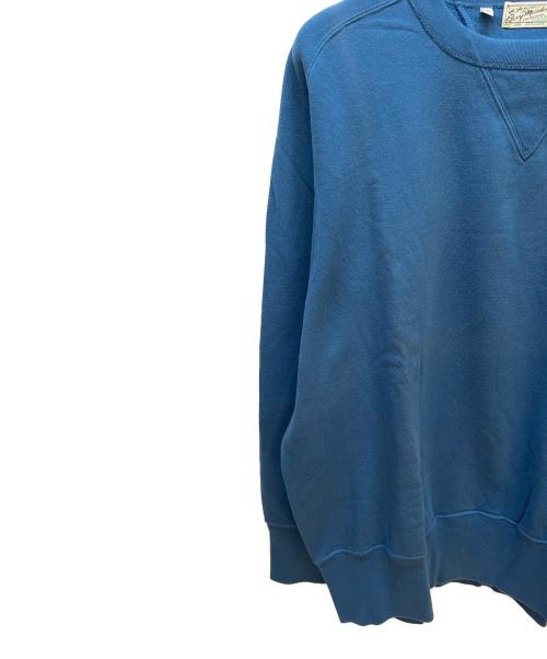 LEVI'S VINTAGE CLOTHING（リーバイス ビンテージ クロージング）LEVI'S VINTAGE CLOTHING (リーバイス ビンテージ クロージング) クルーネックスウェット ブルー サイズ:XL 未使用品の古着・服飾アイテム