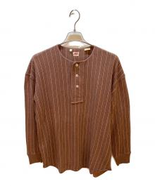 LEVI'S VINTAGE CLOTHING（リーバイス ビンテージ クロージング）の古着「ヘンリーネックスウェット」｜ブラウン
