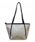 MICHAEL KORS (マイケルコース) トートバッグ ネイビー×ホワイト：8000円