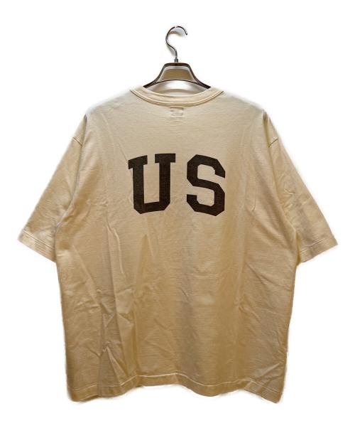 blurhms ROOTSTOCK（ブラームスルーツストック）blurhms ROOTSTOCK (ブラームスルーツストック) 半袖カットソー ホワイト サイズ:2の古着・服飾アイテム