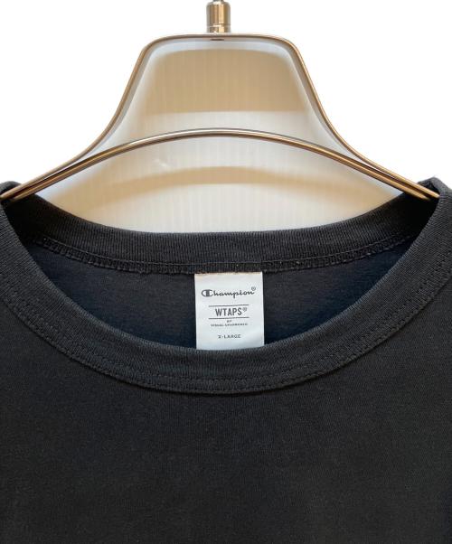 Champion（チャンピオン）Champion (チャンピオン) WTAPS (ダブルタップス) 長袖カットソー ブラック サイズ:XLの古着・服飾アイテム