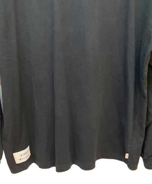 Champion（チャンピオン）Champion (チャンピオン) WTAPS (ダブルタップス) 長袖カットソー ブラック サイズ:XLの古着・服飾アイテム