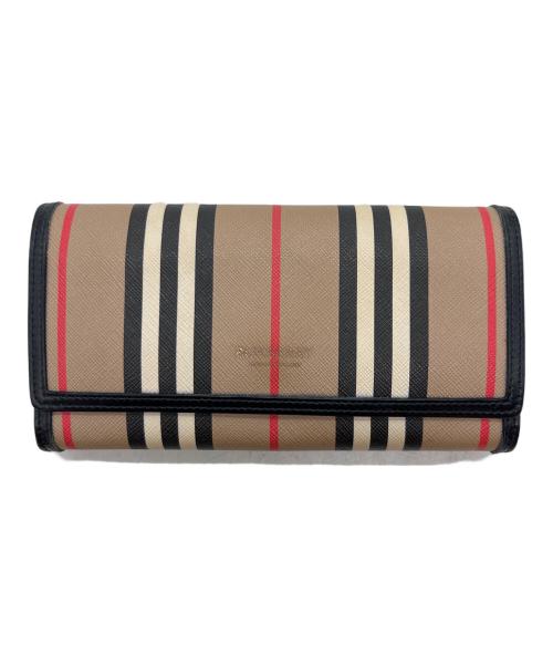 BURBERRY（バーバリー）BURBERRY (バーバリー) 長財布 ベージュの古着・服飾アイテム