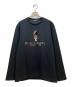 BLACK LABEL CRESTBRIDGE（ブラックレーベル クレストブリッジ）の古着「クルーネックスウェット」｜ブラック