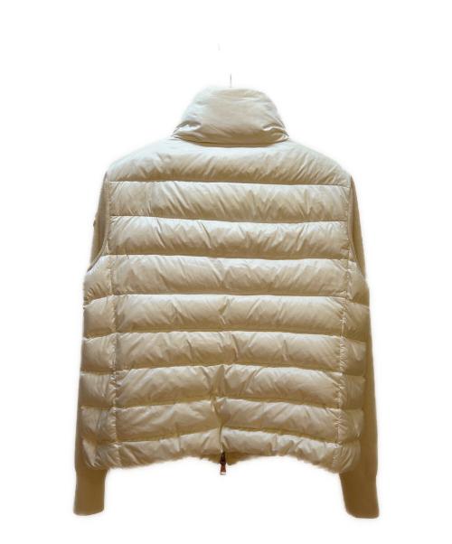 MONCLER（モンクレール）MONCLER (モンクレール) カーディガントリコット ホワイト サイズ:XSの古着・服飾アイテム