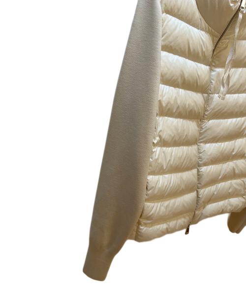 MONCLER（モンクレール）MONCLER (モンクレール) カーディガントリコット ホワイト サイズ:XSの古着・服飾アイテム