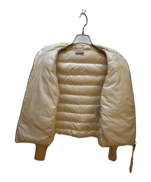 MONCLER（モンクレール）MONCLER (モンクレール) カーディガントリコット ホワイト サイズ:XSの古着・服飾アイテム