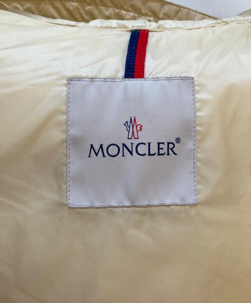 MONCLER（モンクレール）MONCLER (モンクレール) KATIFE GIUBBOTTO アイボリー サイズ:14の古着・服飾アイテム