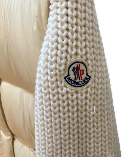 MONCLER（モンクレール）MONCLER (モンクレール) KATIFE GIUBBOTTO アイボリー サイズ:14の古着・服飾アイテム
