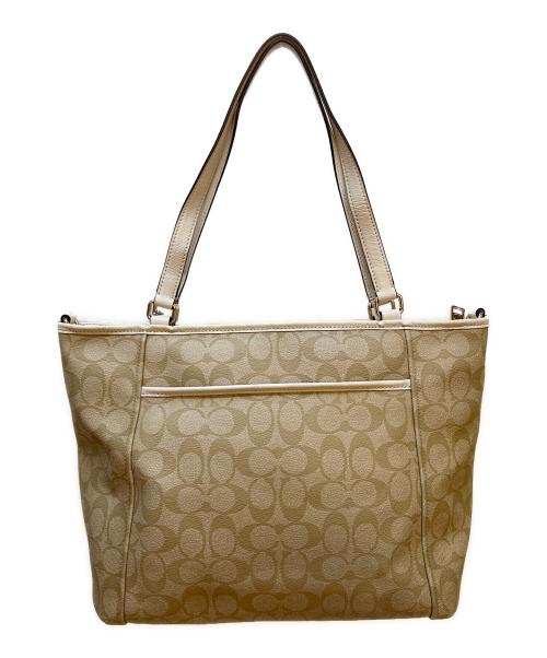 COACH（コーチ）COACH (コーチ) トートバッグ ベージュの古着・服飾アイテム