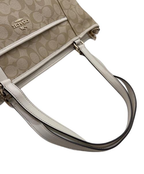 COACH（コーチ）COACH (コーチ) トートバッグ ベージュの古着・服飾アイテム