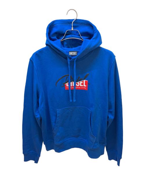 DIESEL（ディーゼル）DIESEL (ディーゼル) パーカー ブルー サイズ:Lの古着・服飾アイテム