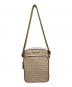 MICHAEL KORS (マイケルコース) ショルダーバッグ ホワイト×ブラウン：10000円