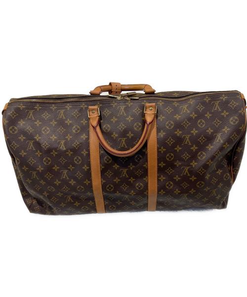 LOUIS VUITTON（ルイ ヴィトン）LOUIS VUITTON (ルイ ヴィトン) トラベルバッグ ブラウンの古着・服飾アイテム