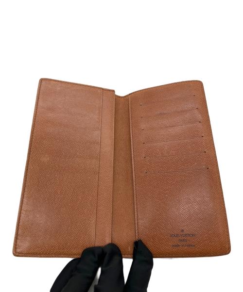 LOUIS VUITTON（ルイ ヴィトン）LOUIS VUITTON (ルイ ヴィトン) 長財布/モノグラム･ポルト・カルト・クレディ ブラウンの古着・服飾アイテム
