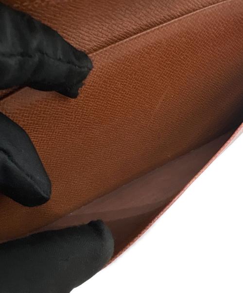 LOUIS VUITTON（ルイ ヴィトン）LOUIS VUITTON (ルイ ヴィトン) 長財布/モノグラム･ポルト・カルト・クレディ ブラウンの古着・服飾アイテム