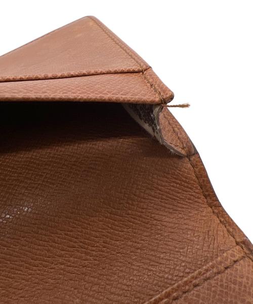 LOUIS VUITTON（ルイ ヴィトン）LOUIS VUITTON (ルイ ヴィトン) 長財布/モノグラム･ポルト・カルト・クレディ ブラウンの古着・服飾アイテム
