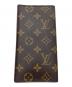 LOUIS VUITTON (ルイ ヴィトン) 長財布/モノグラム･ポルト・カルト・クレディ ブラウン：10000円
