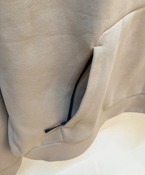 on（オン）on (オン) Focus Tech Hoodie ベージュ サイズ:Lの古着・服飾アイテム