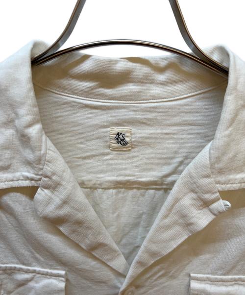 KAPITAL（キャピタル）KAPITAL (キャピタル) 半袖シャツ ホワイト サイズ:SIZE 38の古着・服飾アイテム