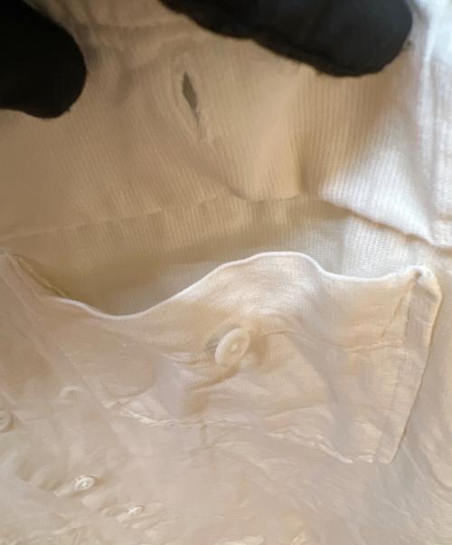 KAPITAL（キャピタル）KAPITAL (キャピタル) 半袖シャツ ホワイト サイズ:SIZE 38の古着・服飾アイテム