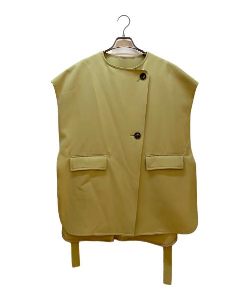 LANVIN en Bleu（ランバンオンブルー）LANVIN en Bleu (ランバンオンブルー) ベスト グリーン サイズ:38の古着・服飾アイテム