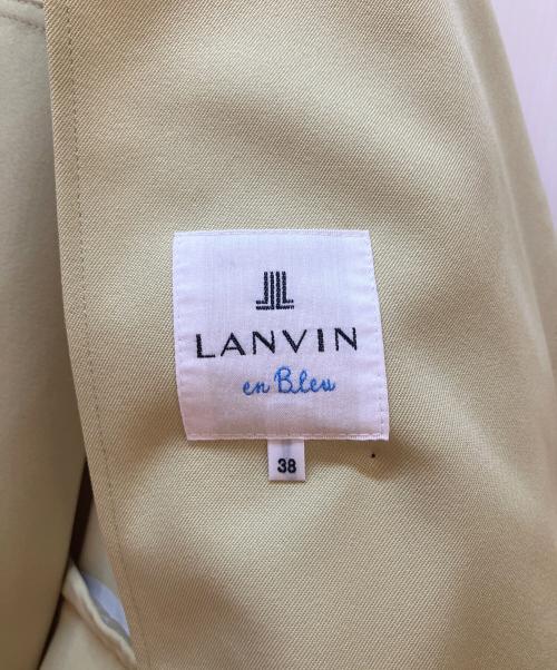 LANVIN en Bleu（ランバンオンブルー）LANVIN en Bleu (ランバンオンブルー) ベスト グリーン サイズ:38の古着・服飾アイテム