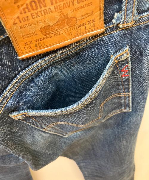 IRON HEART（アイアンハート）IRON HEART (アイアンハート) デニムパンツ インディゴ サイズ:W31の古着・服飾アイテム