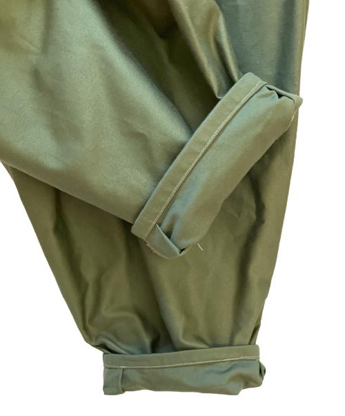 WANTHEM（ワンセム）WANTHEM (ワンセム) LOOSE SHIFT PLEATED PANT グリーン サイズ:SIZE 2の古着・服飾アイテム
