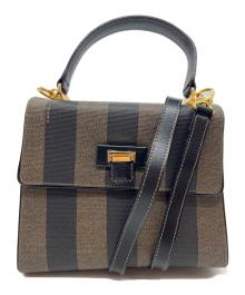 OLDFENDI（オールドフェンディ）の古着「ハンドバッグ」｜ブラウン