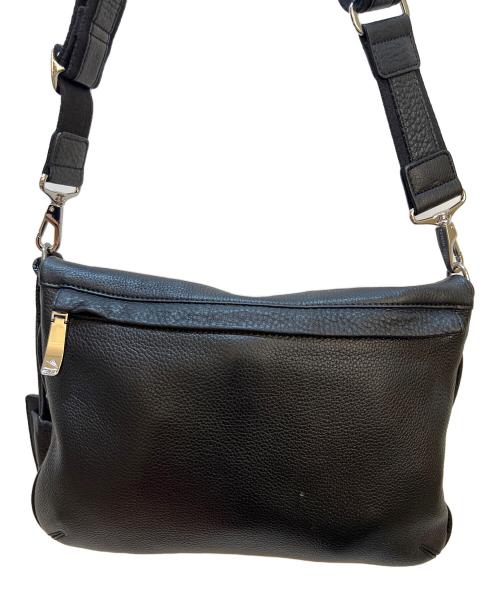 PELLE MORBIDA（ペッレモルビダ）PELLE MORBIDA (ペッレモルビダ) ショルダーバッグ ブラックの古着・服飾アイテム