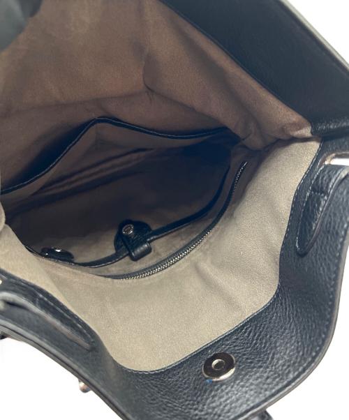 PELLE MORBIDA（ペッレモルビダ）PELLE MORBIDA (ペッレモルビダ) ショルダーバッグ ブラックの古着・服飾アイテム