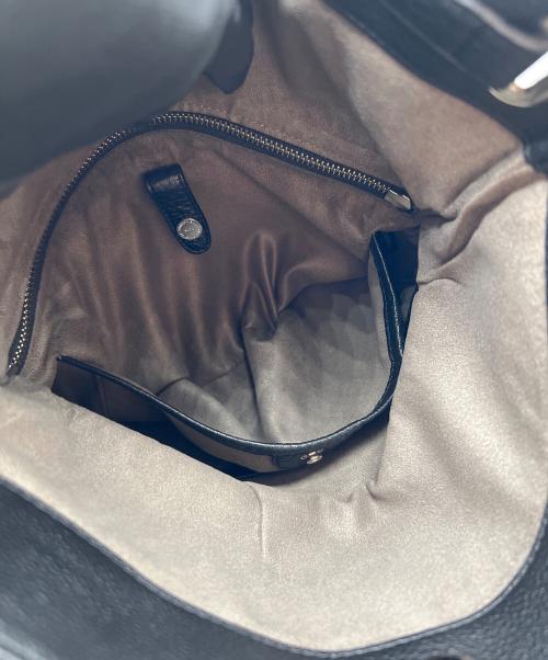 PELLE MORBIDA（ペッレモルビダ）PELLE MORBIDA (ペッレモルビダ) ショルダーバッグ ブラックの古着・服飾アイテム