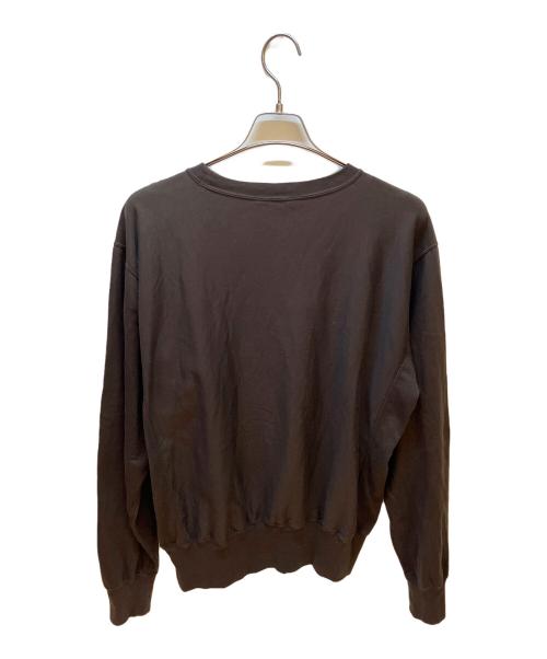 AURALEE（オーラリー）AURALEE (オーラリー) ELASTIC HIGH GAUGE SWEAT ブラウン サイズ:SIZE 5の古着・服飾アイテム