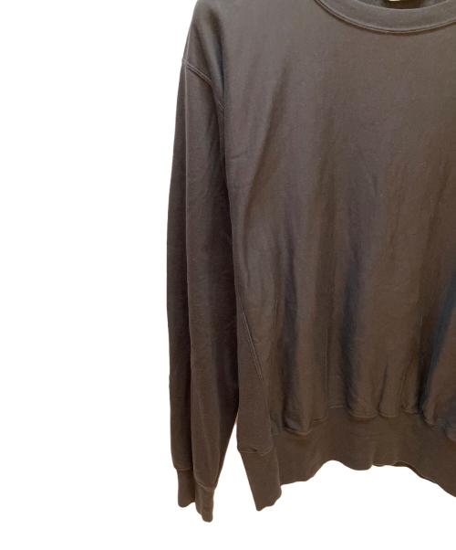 AURALEE（オーラリー）AURALEE (オーラリー) ELASTIC HIGH GAUGE SWEAT ブラウン サイズ:SIZE 5の古着・服飾アイテム