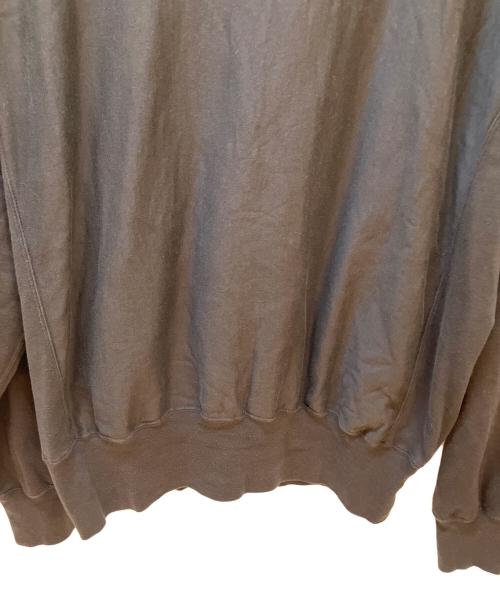 AURALEE（オーラリー）AURALEE (オーラリー) ELASTIC HIGH GAUGE SWEAT ブラウン サイズ:SIZE 5の古着・服飾アイテム