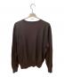 AURALEE (オーラリー) ELASTIC HIGH GAUGE SWEAT ブラウン サイズ:SIZE 5：10000円
