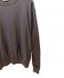 中古・古着 AURALEE (オーラリー) ELASTIC HIGH GAUGE SWEAT ブラウン サイズ:SIZE 5：10000円