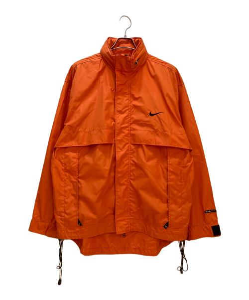 NIKE（ナイキ）NIKE (ナイキ) ナイロンジャケット オレンジ サイズ:XLの古着・服飾アイテム