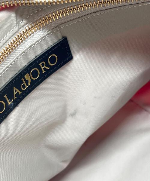 VIOLAd'ORO（ヴィオラドーロ）VIOLAd'ORO (ヴィオラドーロ) 2WAYバッグ ピンクの古着・服飾アイテム