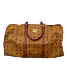 MCM（エムシーエム）の古着「ボストンバッグ」｜ブラウン