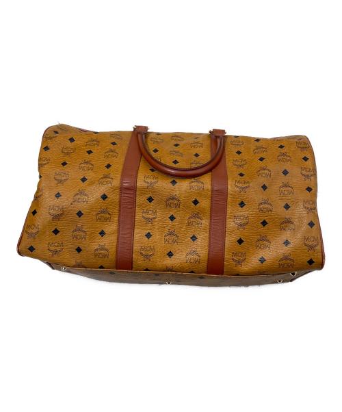 MCM（エムシーエム）MCM (エムシーエム) ボストンバッグ ブラウンの古着・服飾アイテム
