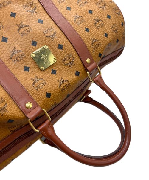 MCM（エムシーエム）MCM (エムシーエム) ボストンバッグ ブラウンの古着・服飾アイテム