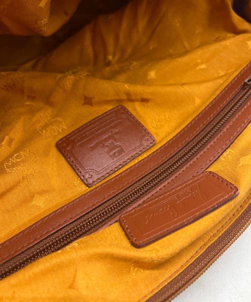 MCM（エムシーエム）MCM (エムシーエム) ボストンバッグ ブラウンの古着・服飾アイテム