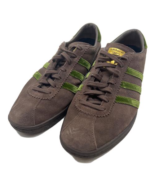 adidas（アディダス）adidas (アディダス) ローカットスニーカー ブラウン×グリーン サイズ:27の古着・服飾アイテム